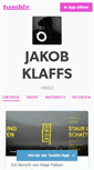 Mobile Screenshot of jakobklaffs.de